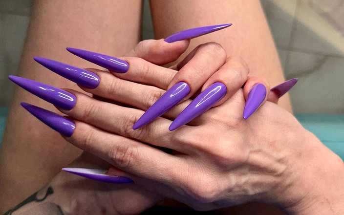 Julia domaina: New Longer Shape and New Purple Color, Claws, Long Flexible...