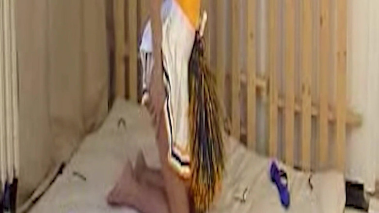 THAGSON 18+: Cheerleader Skirt Lifted Exposing Dripping Wet Pussy