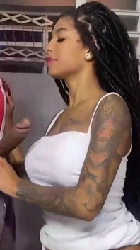 Gifted Fucking Novinha's Ass