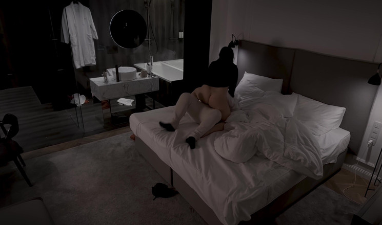 DedeDeville: Horny Stepmom Shares Bed, in Hotel with Stepson After Party...
