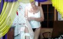 Cherry Lu: Merry Lukerya - Hot Webcam Flirting on a Washing Machine, White...