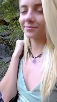 The Great Outdoors - My Tight Little Stepdaughter Gets Really Horny When We Go Hiking