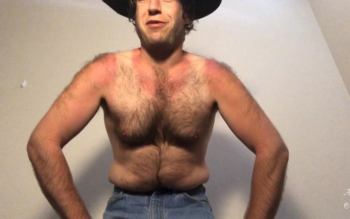 Adam Castle Solo: Cowboy Gives Sunburnt Body Gay JOI