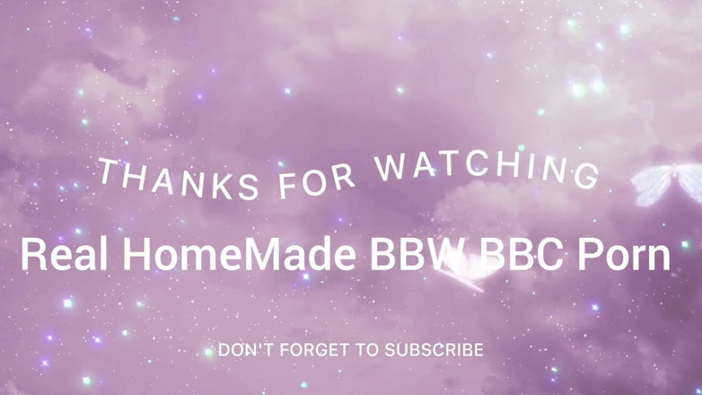 Real homemade BBW BBC porn: YoungEnglishBBW Sucking BBC Nata4sex swallowing every drop