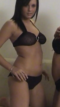 Brooke Summers & Alicia Diamond Topless G-string Tarts