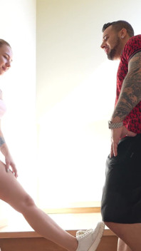 New Slut at the Dorm, Neighbours Are Shocked!