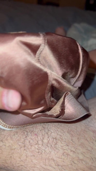 Brown Satin Panties