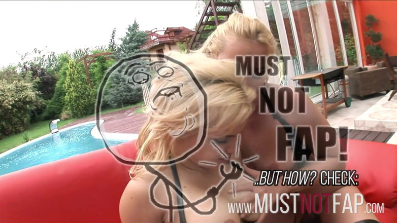 Leon Lambert Girls Twerk Parties CFNM: Two hot big tits blondes goes full rough hardcore to...