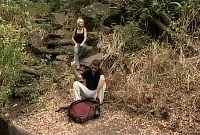 Public Lust: Hot amateur couple fucking on a rock