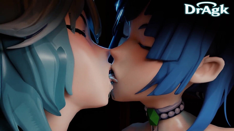 DrAgk: Yelan x eula oral seks döl takası hilichurl genshin çarpma hentai 3d