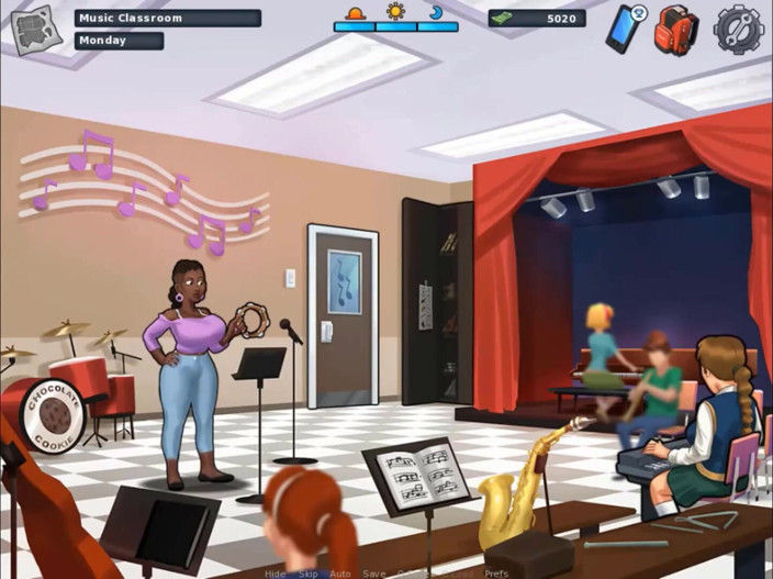 Cartoon Play: Summertime saga part 207 - rockstar