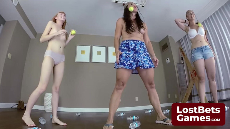 Lost Bets Games: Strip Panty Hoes Babes Make Losing Look Damn Appealing