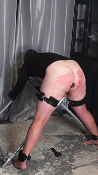 Breaking My Cane on His Ass Femdom Spanking