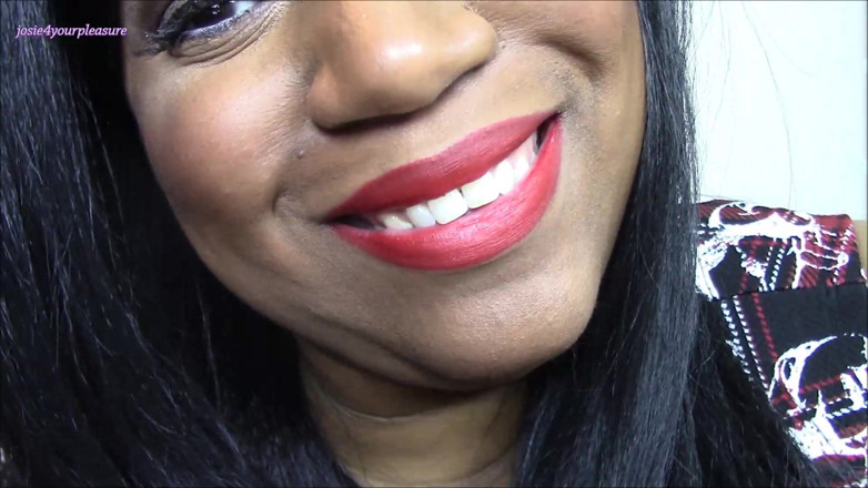Josie4yourpleasure: Red Lips in Matte Iconic HD
