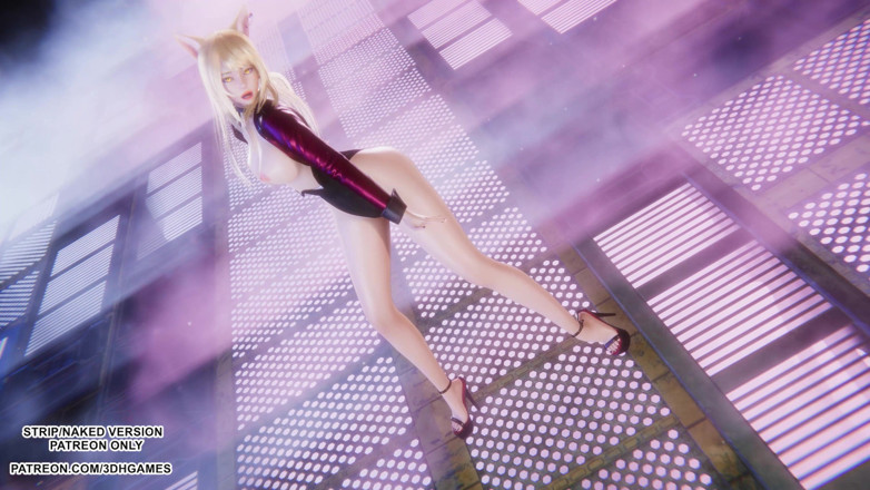3D-Hentai Games: [mmd] T-ara - Day by Day Ahri Sexy Striptease League of...