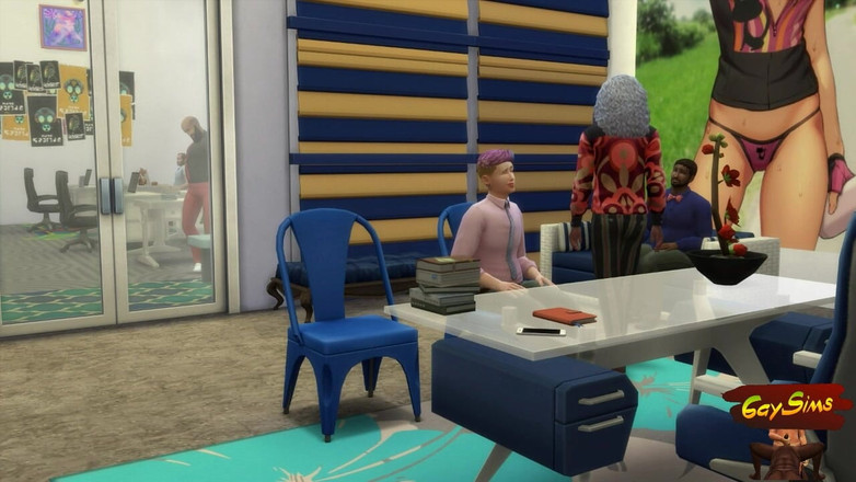 Dirty gay Sims: Först en styvson, men nu en sissy girl