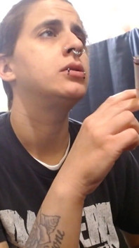 Lesbian Soft Dyke Smoking