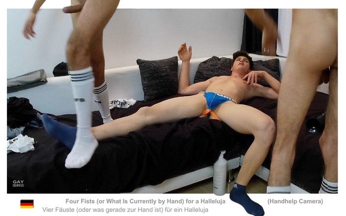 GAYheim: Čtyři pěsti (aneb Co je právě ručně) pro Halleluja