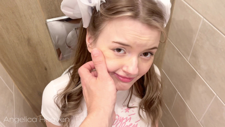 AngelicaHeaven: The Stepfather Found the Girl in the Toilet, Pissed in...