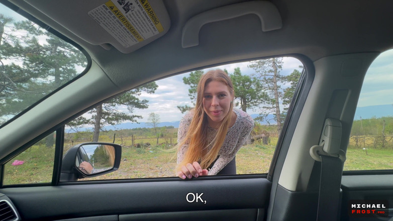 MichaelFrostPro: Young Hitchhiker Girl Her Fare with Her Anal Hole