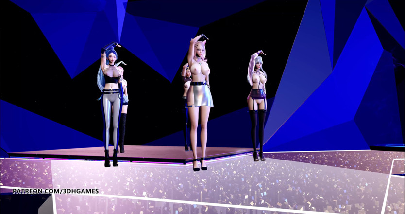 3D-Hentai Games: [MMD] STAYC - Taki zły striptiz 4k 60 klatek na sekundę