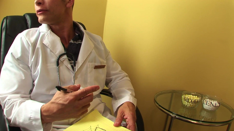 CBD Media: Young busty brunette gets fucked by dr. Bush in his...
