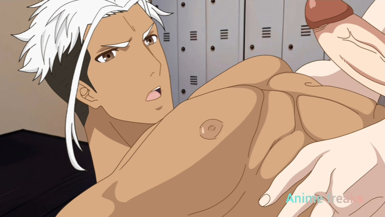 Anime freaks: Straight Guy Seduction in College Locker Room Part 2