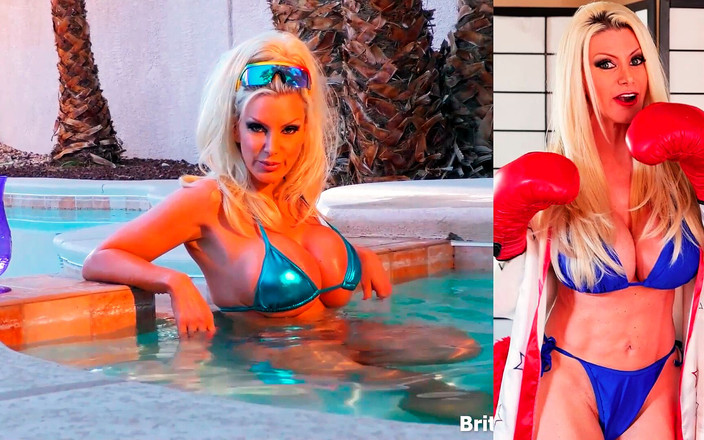 Brittany Andrews: Người đẹp tóc vàng Brittany Andrews thích thủ dâm bên hồ...