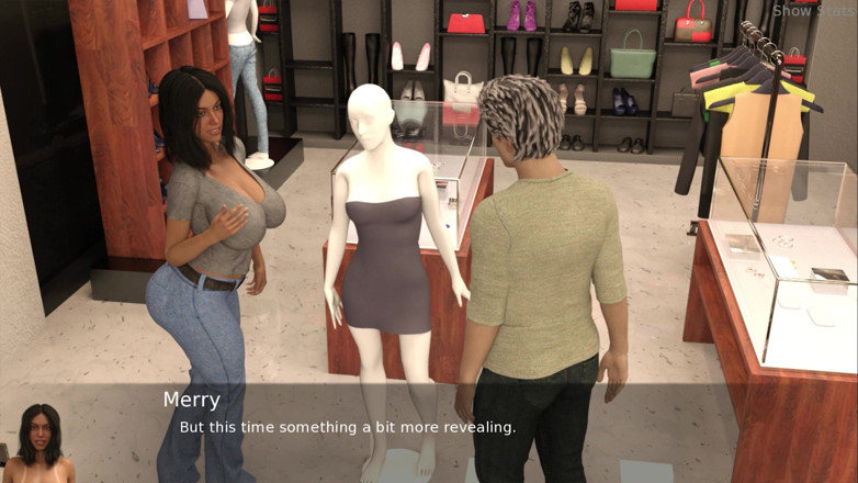 Porny Games: プロジェクトホット妻 - 新しい服を買うセクシー取得 (66)