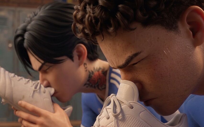 Harpo godofsecrets: Soccer Players Sniff and Lick Feet and Socks