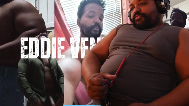 Eddie Venezuela: Black Stepdaddy Reacts to His Own Cumshot Video!