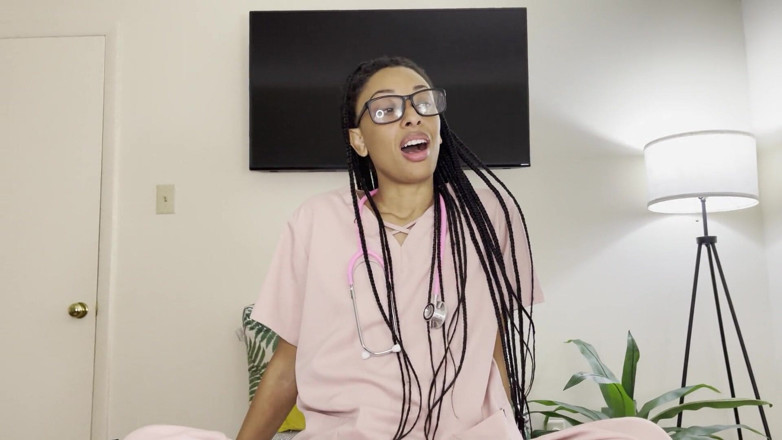Pink Foxx: Nurse Foxx Stern with You