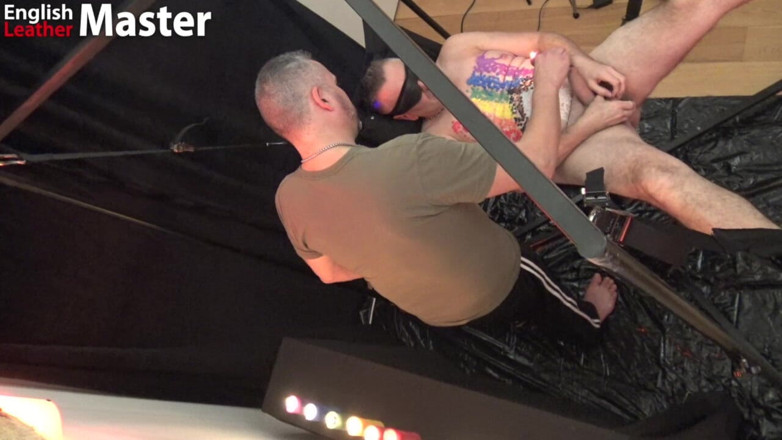 EnglishLeathermaster: Wax Play on My Partner