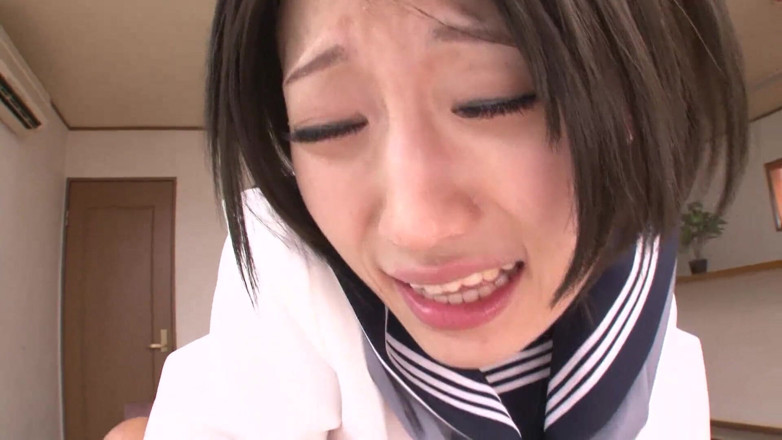 JapaneseAmateur: Skinny girl moans as a huge cock drills her tight...