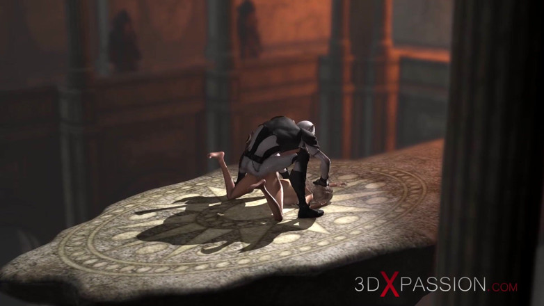3dxpassion: A sexy woman gets fucked hard by a demon Zepar...