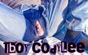 TBoy Cody Lee: Couper les vêtements de TboyCodyLee expose ses seins et sa...