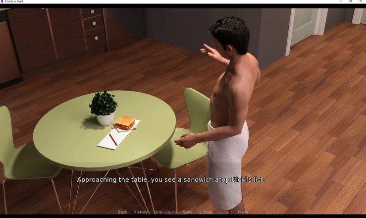 Erotic Krisso: Prieteni în Nevoie - baie cu bule