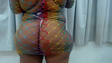Big black clapping booties: Jack off to My Monstrous Ass Wiggling in Sexy Lingerie,...