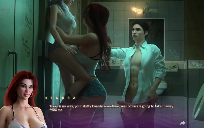 Miss Kitty 2K: Apocalust - ep 25 - doppelter spaß im öffentlichen badezimmer von Misskitty2k