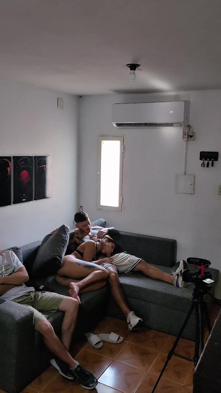 Sweet Anderson: Fucking My Best Friend's Wife on the Couch While He...