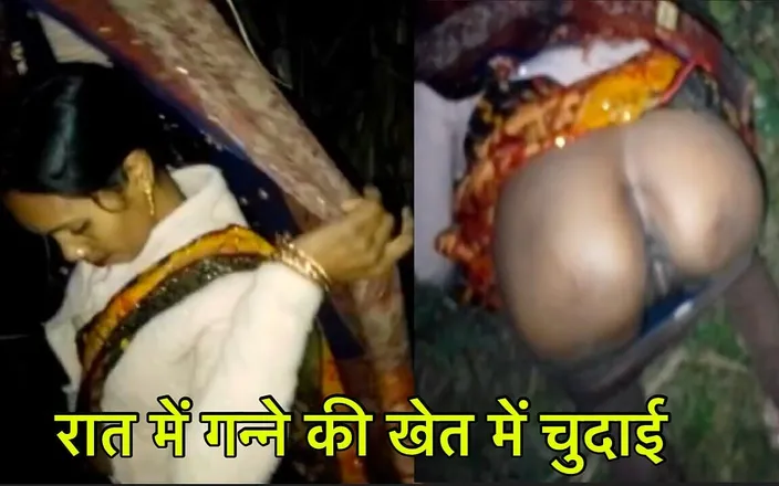 RadhaDevi: Desi Bhabhi Was Fucked in the Sugarcane Field at Night