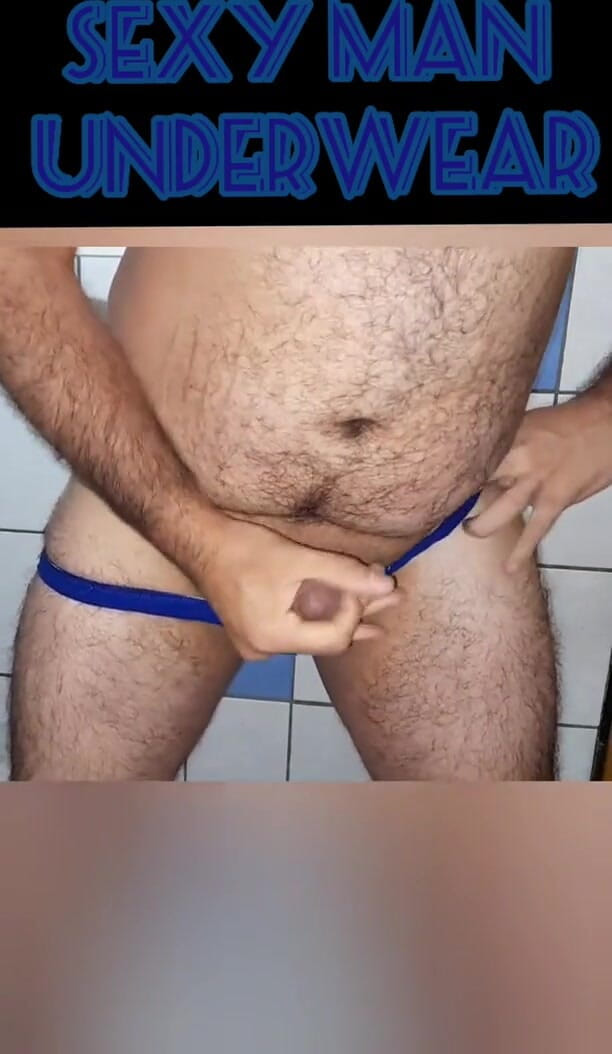 Davidandrexxx: Sexy blue thong