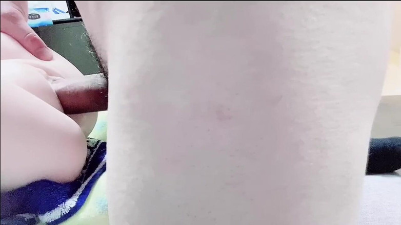 Medical student Hiro: Asijský teen student chlap masturbuje a dostane orgasmus šukání baterky - amatérský...