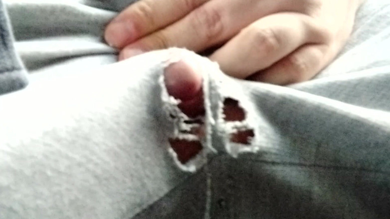 Big Pisser: 300 lb mestre bordas e precums e recebe orgasmo no ônibus...