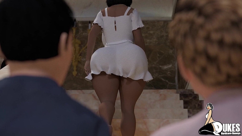 Dukes Hardcore Honeys: Slutty big booty MILFs take dick all weekend long inside...