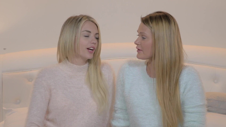 CBD Media: Two most beautiful Irish teens with perfect body playing with...