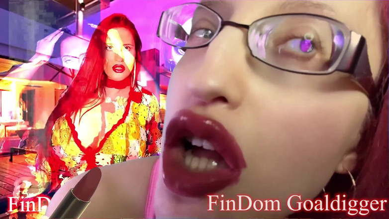 FinDom Goaldigger: LipGloss transformed you into iPhone