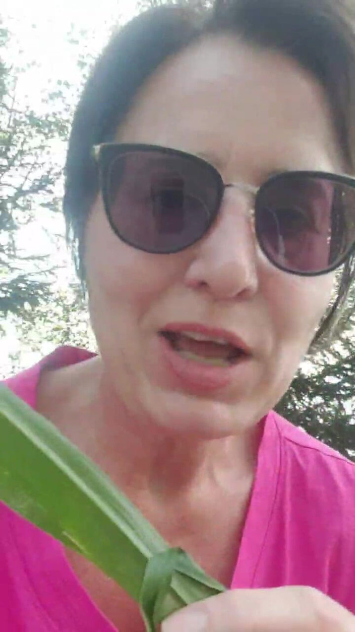 JulieEroticDress: Stříkání v kukuřičném poli