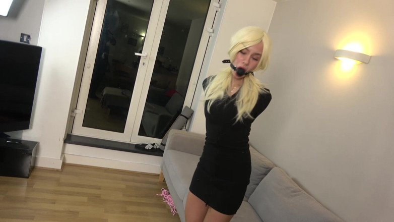 Latina Fetish: Lilly&amp;;s Helpless Descent: Tight Binds and Humiliating Gags Part 2