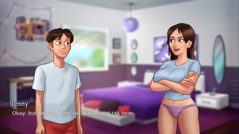 Xr Gamer: Anon Jenny'nin büyük göğüslerini görmek için para ödüyor - yaz mevsimi efsanesi...